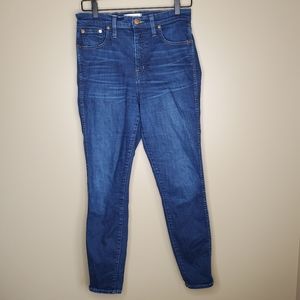 Madewell 10" High Riser Skinny Skinny Jeans